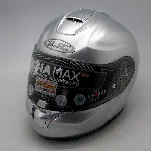 HJC RPHA MAX EVO CR SILVER - M